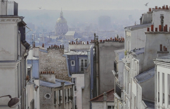 法画画家Thierry Duval风景水彩画欣赏