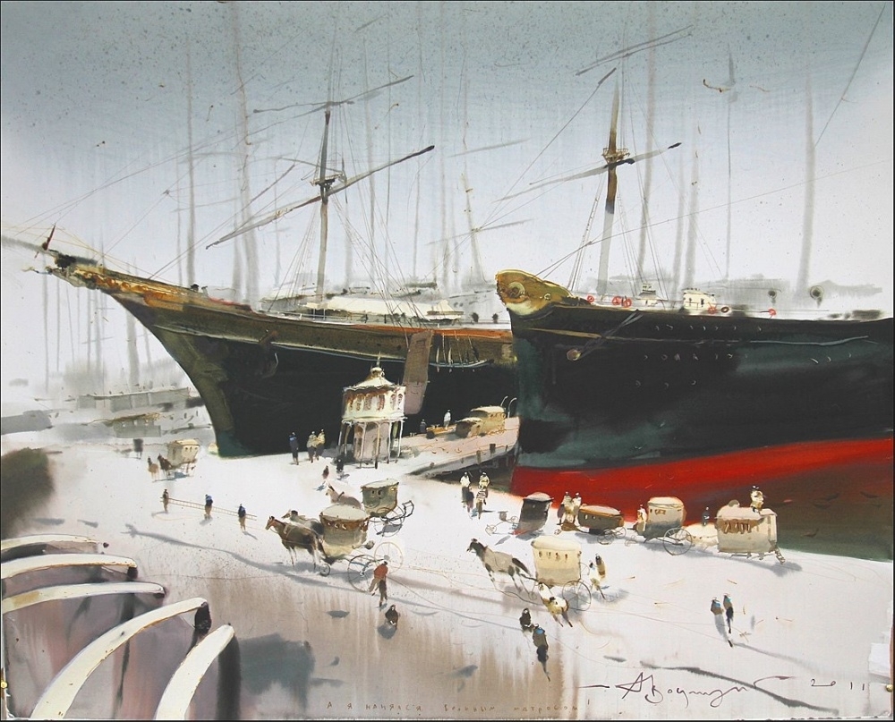 Alexander Votsmush水彩插画616