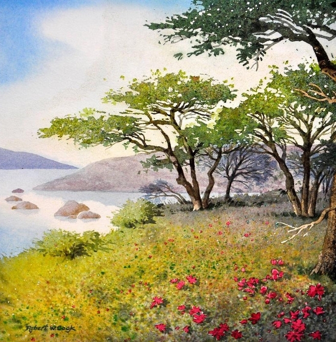 美国 Robert W. Cook 的风景画欣赏  4318