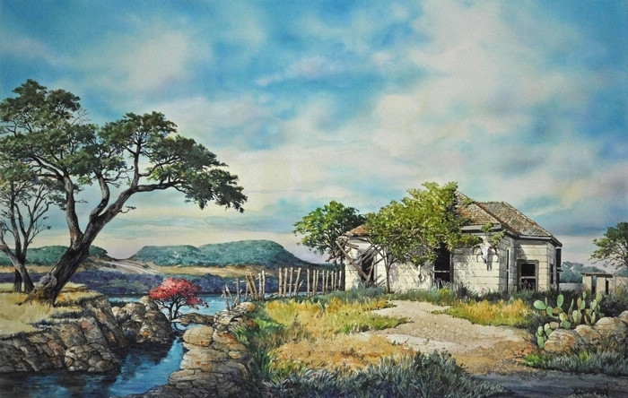 美国 Robert W. Cook 的风景画欣赏  5577