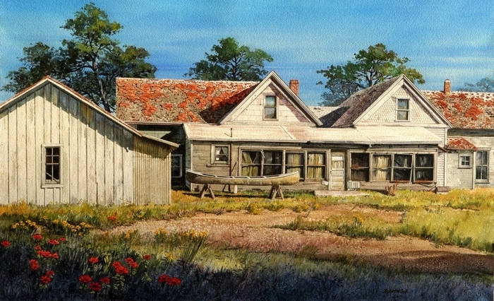 美国 Robert W. Cook 的风景画欣赏  5582