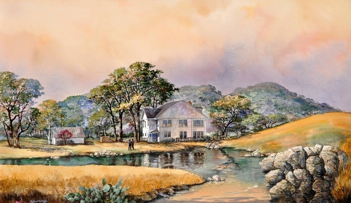 美国 Robert W. Cook 的风景画欣赏  5591