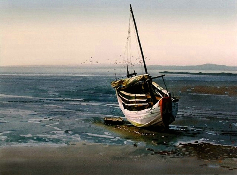 刘寿祥水彩风景画作品36