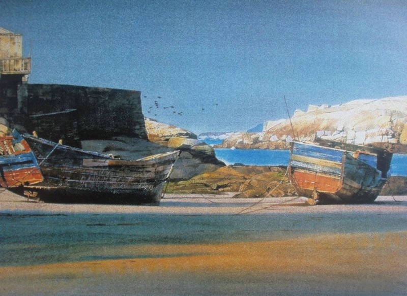 刘寿祥水彩风景画作品42