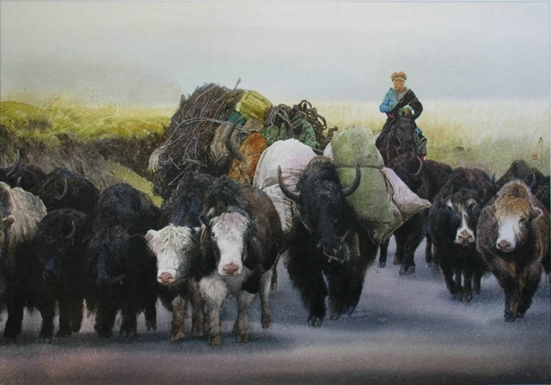 刘寿祥水彩风景画作品53