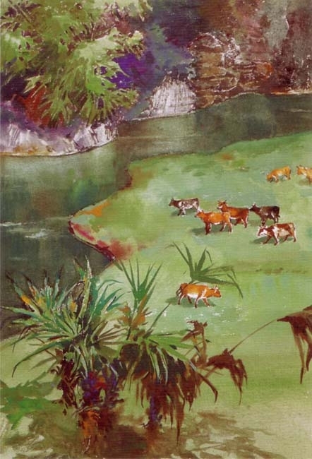 李剑晨大师水彩画欣赏4942982066116040034