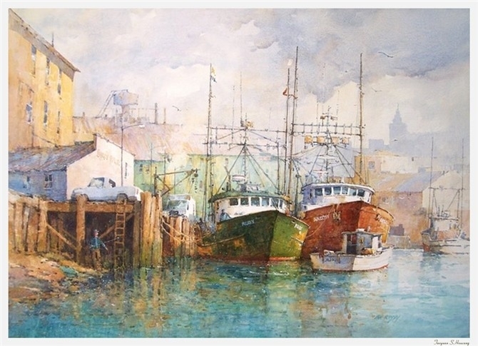 Ian Ramsay伊恩.拉姆齐水彩画作品ada13f0690