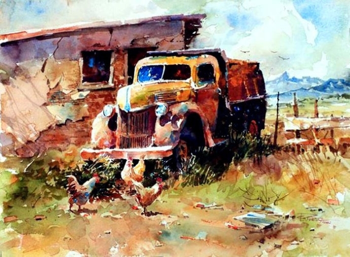 美国卡尔·普赛尔(Carl Purcell)风景画c9e5dd90690