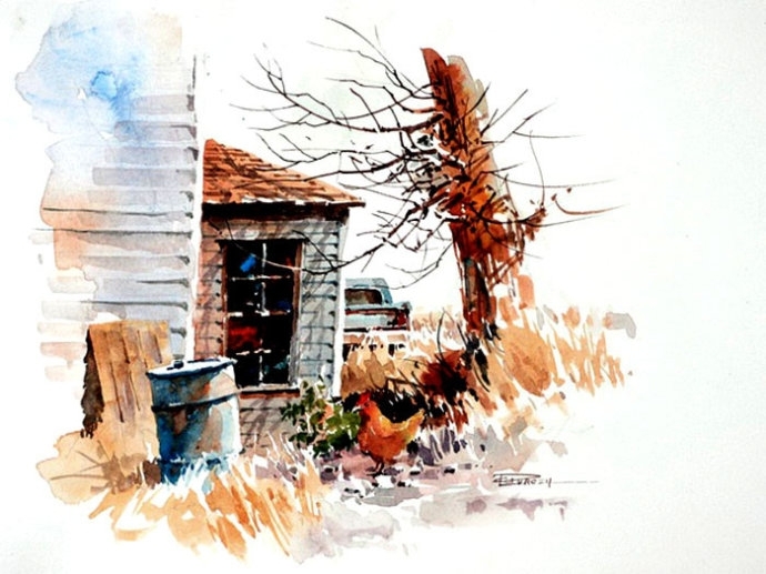 美国卡尔·普赛尔(Carl Purcell)风景画ca313269690