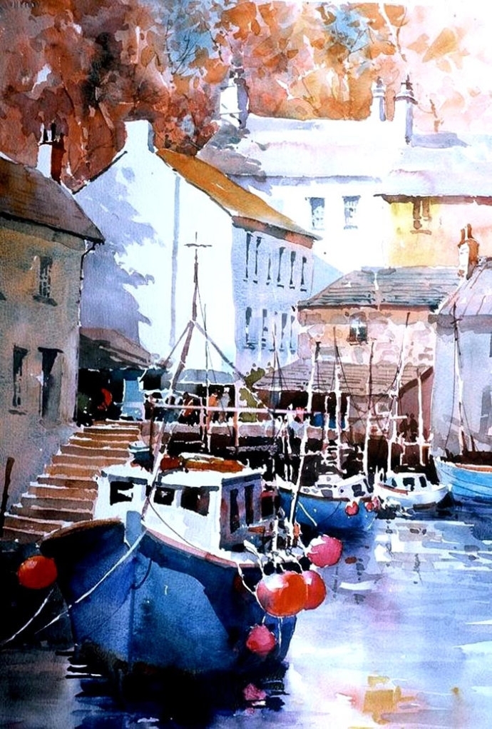 美国卡尔·普赛尔(Carl Purcell)风景画5e7972690690