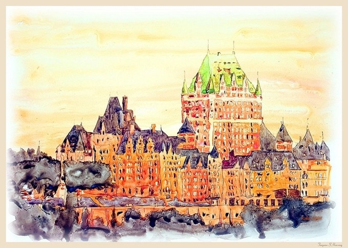 Jathedar的唯美风景水彩画 