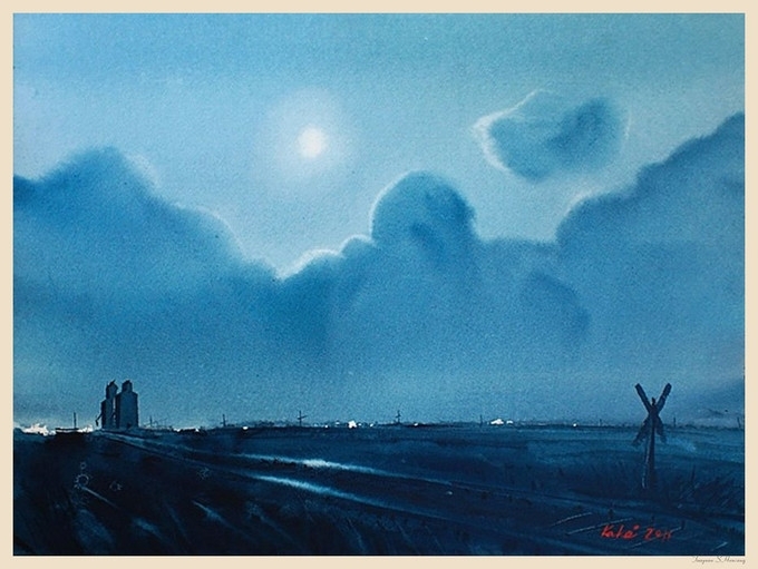 Jathedar的唯美风景水彩画 