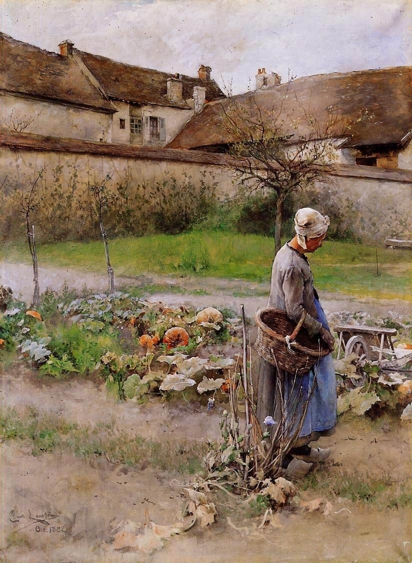 瑞典画家Carl Larsson卡尔·拉森作品