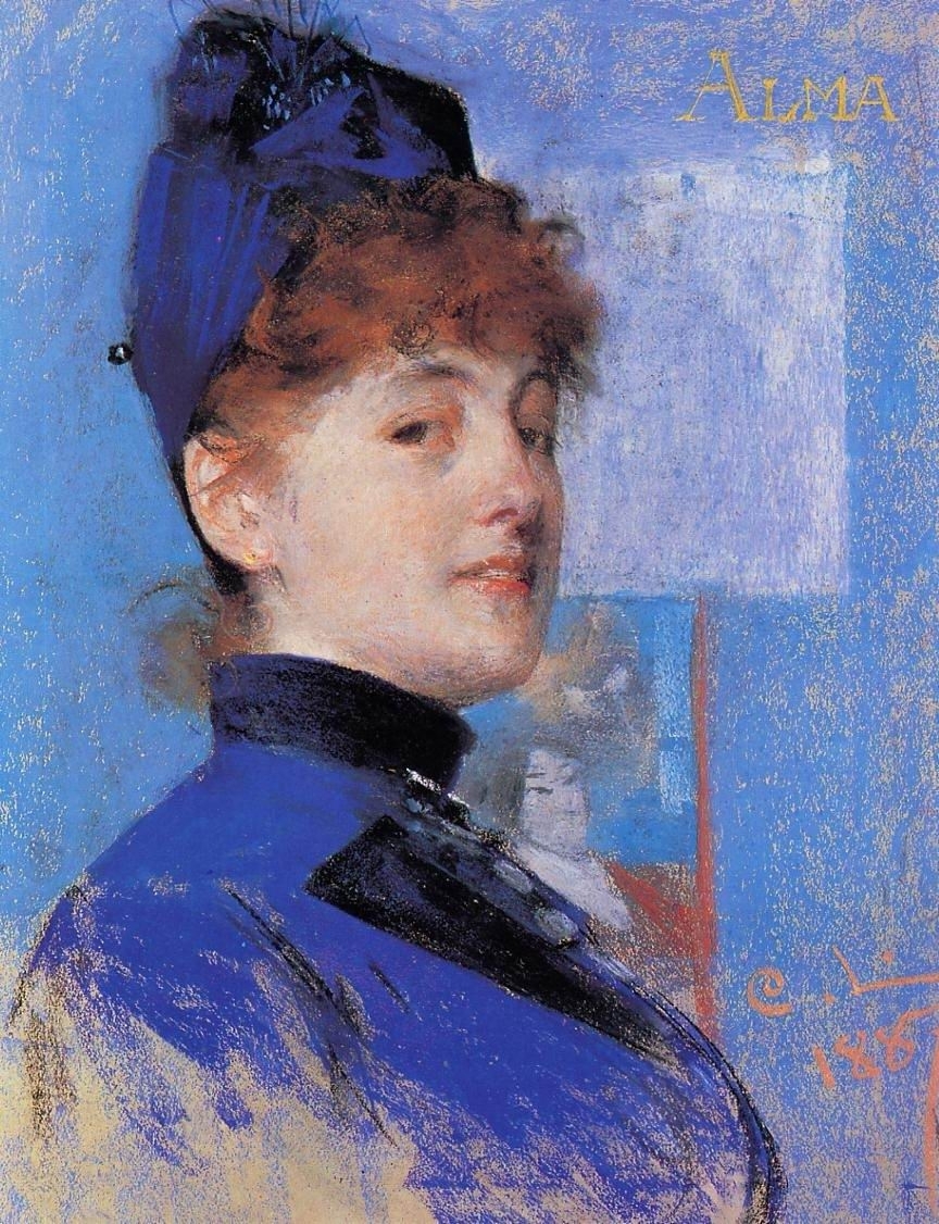 瑞典画家Carl Larsson卡尔·拉森作品