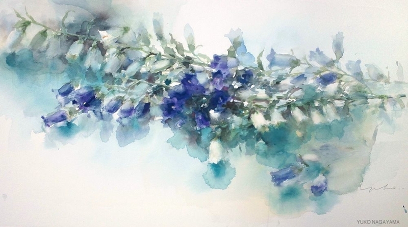 永山裕子静物水彩画作品欣赏之一