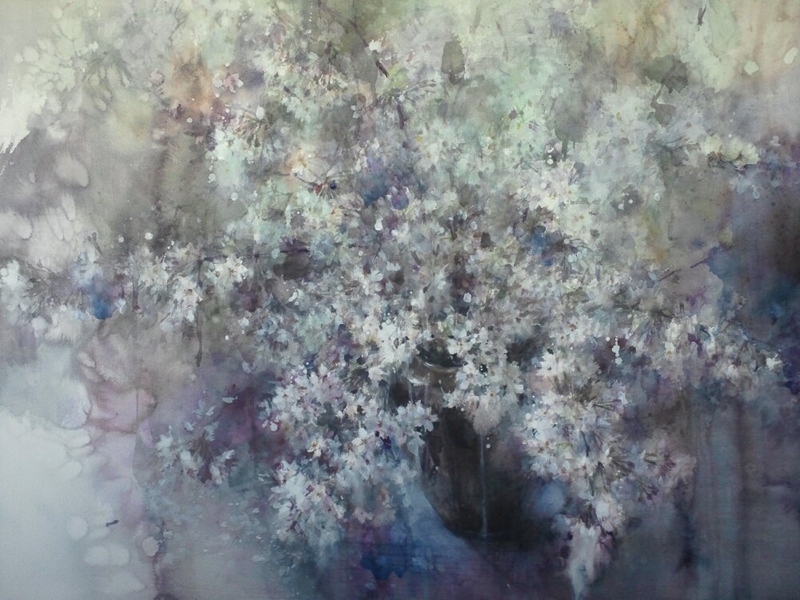 永山裕子静物水彩画作品欣赏之一