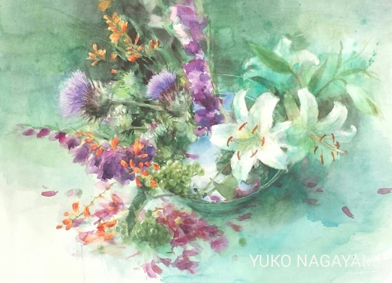 永山裕子静物水彩画 (12)