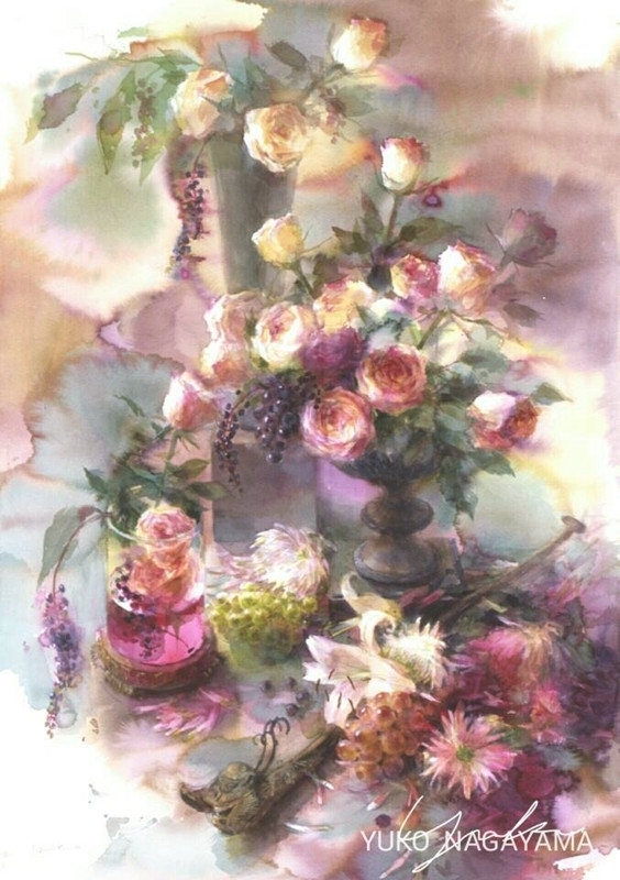 永山裕子静物水彩画 (16)