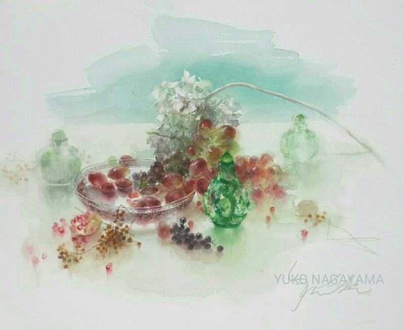 永山裕子静物水彩画 (18)
