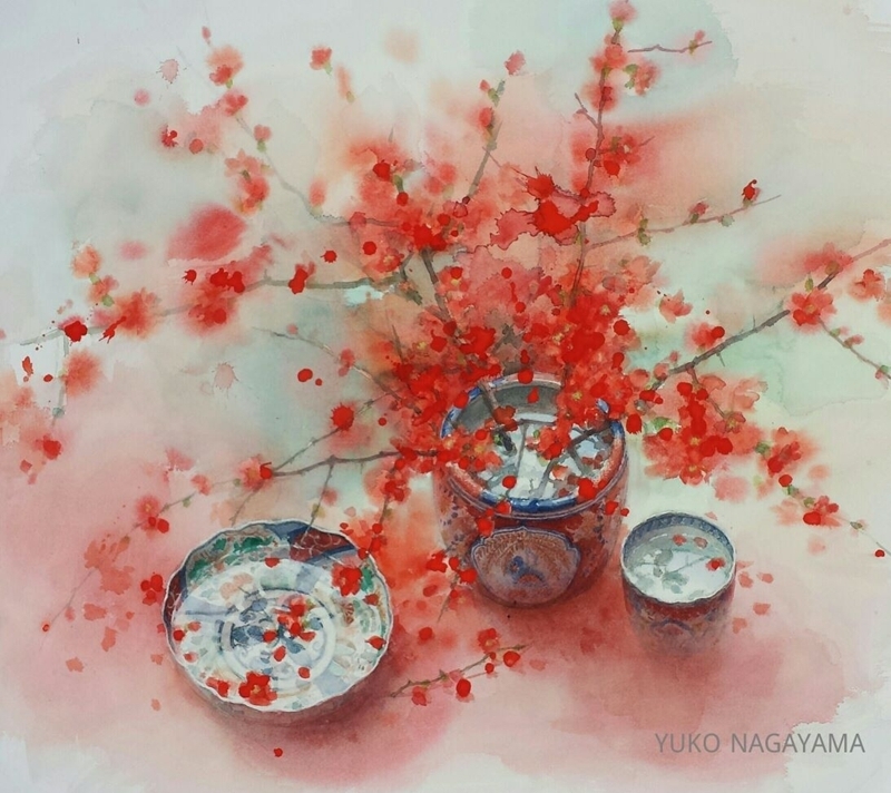 永山裕子静物水彩画 (26)