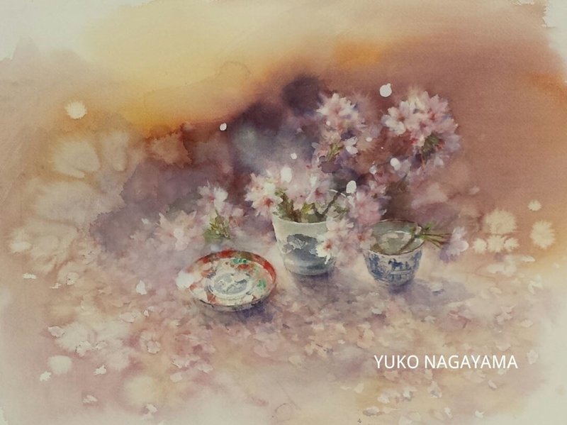 永山裕子静物水彩画 (34)