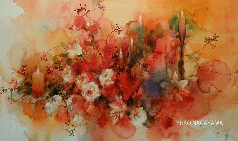 永山裕子静物水彩画 (39)