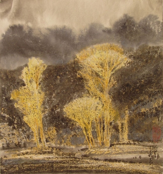 柳新生风景水彩画作品 (30)