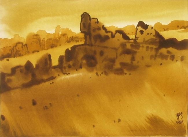 柳新生风景水彩画作品 (37)