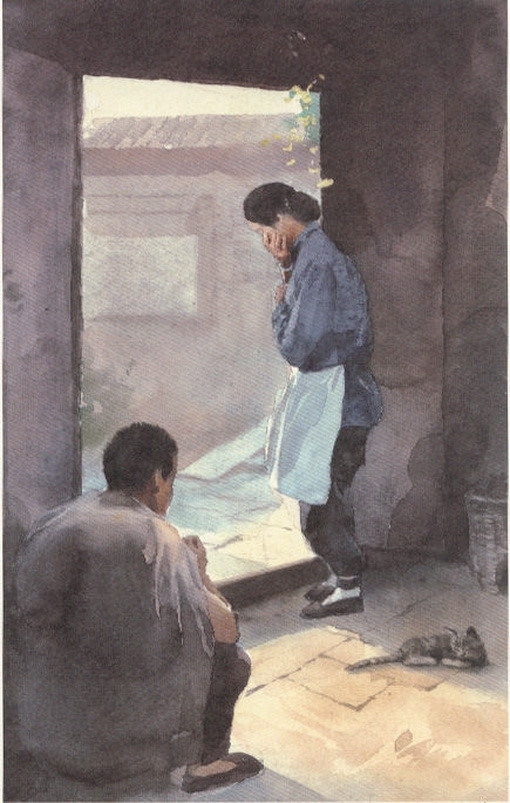 关维兴水彩画绘本《城南旧事》