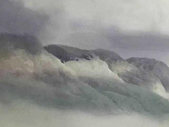 黄有维画云海风景水彩教程详细步骤