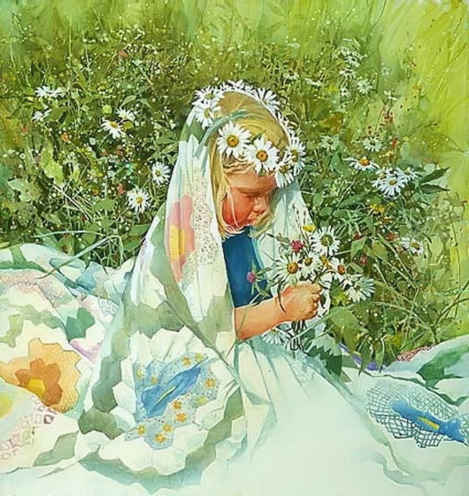 美国著名女画家Carolyn Blish水彩作品 (3)