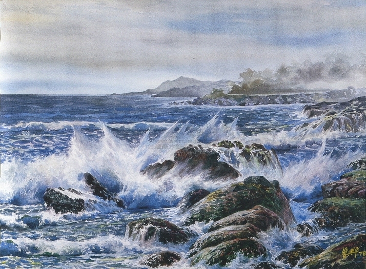 台湾水彩画家曾兴平作品欣赏 (1)