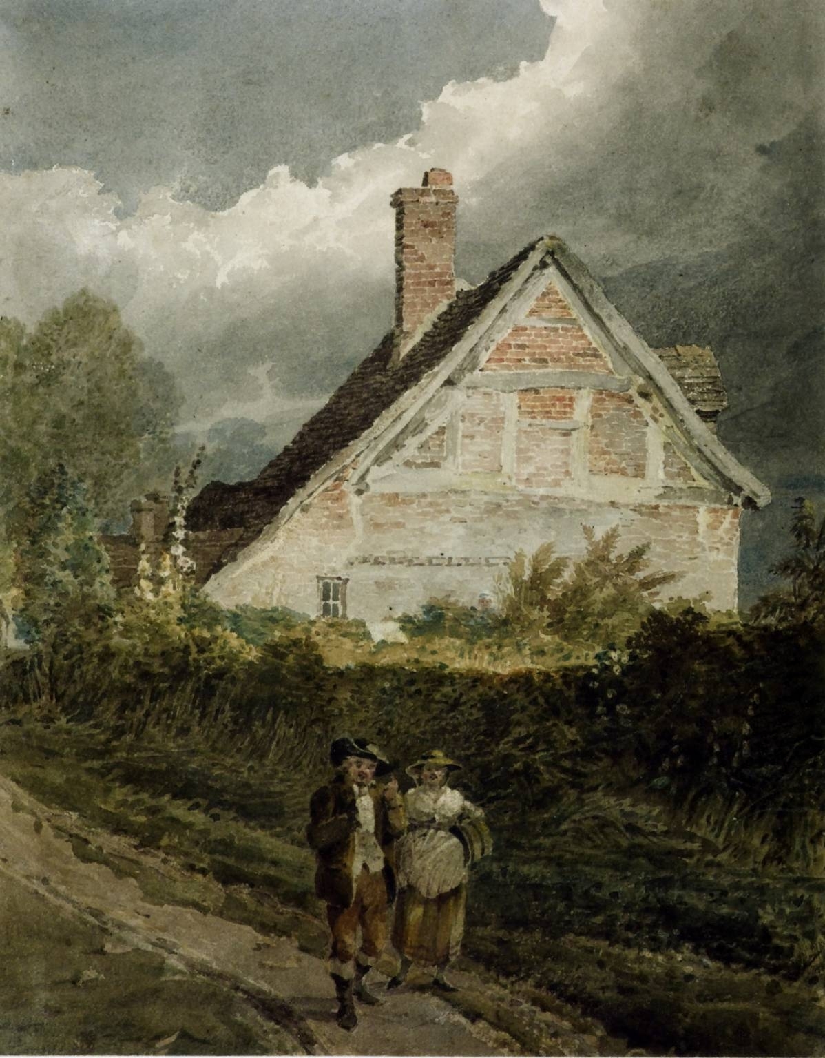 A Country Scene null by David Cox 1783-1859