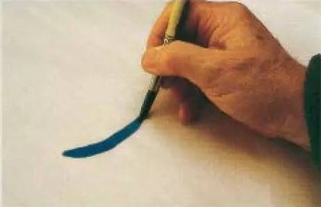 水彩画笔不同笔头在绘画中的运用