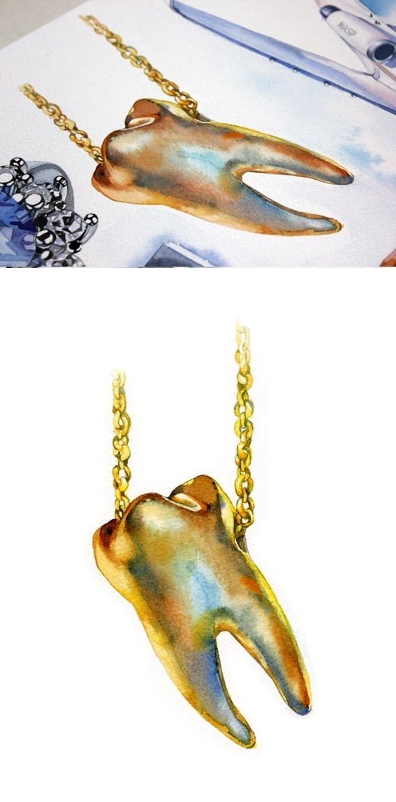 俄罗斯Olga Moskaleva小清新水彩作品