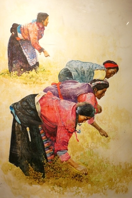赏傅启水彩画艺术作品民展欣赏