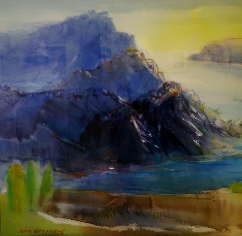上海-仁川-青岛水彩画交流展