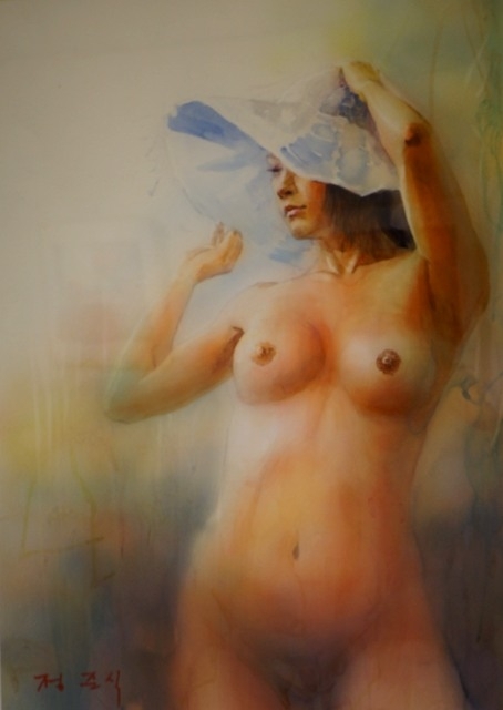 上海-仁川-青岛水彩画交流展