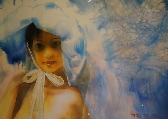 上海-仁川-青岛水彩画交流展