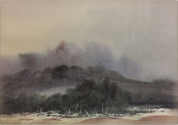 孔凡静风景水彩画作品欣赏 
