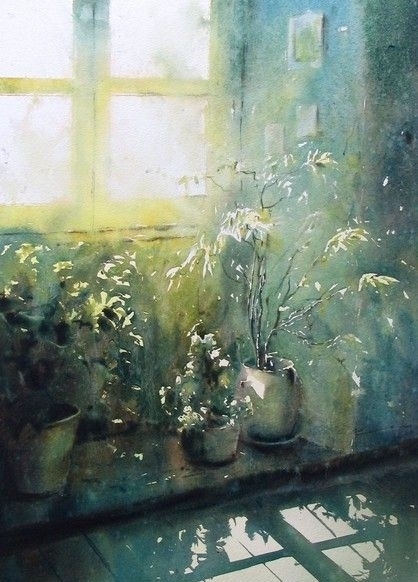 法国水彩画家David.Chauvin作品欣赏