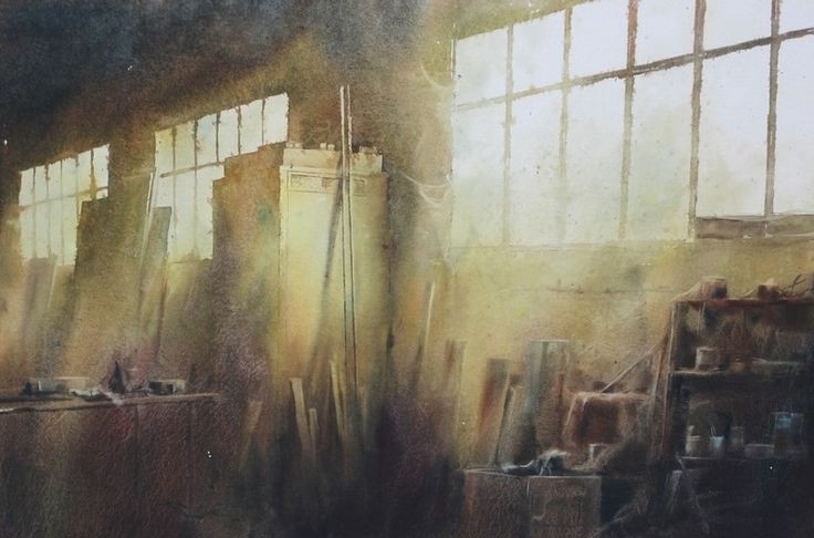 法国水彩画家David.Chauvin作品欣赏