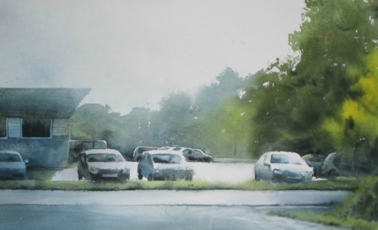 法国水彩画家David.Chauvin作品欣赏