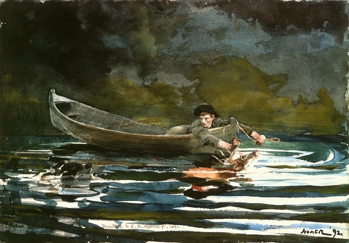 美国著名画家温斯洛·霍默Winslow Homer油画水彩画