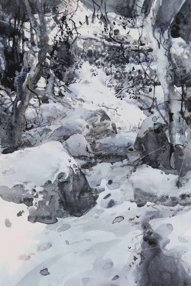 王绍波水彩画创作与风景作品欣赏 